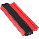 flintronic Contour Gauge, 10"/250MM Irregular Profile Measuring Tool, for Accurate Measurement of Tiles in Laminated Wood Mar