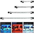 GreenSun LED Aquarium Light, Submersible Multi-Color RGB Waterproof Fish Tank Light Underwater Crystal Glass Lights Suitable for Saltwater and Freshwater-11 inch(28 cm)