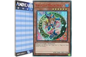 Andycards Yu-Gi-Oh! - RAGAZZA MAGA NERA - Ultra Rara Rossa LDS3-IT082 in ITALIANO + Segnapunti