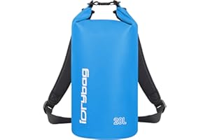 IDRYBAG Dry Bags for Kayaking Waterproof 2L/5L/10L/15L/20L, Small Dry Bag Waterproof Floating, Dry Sack Waterproof Bag for Paddleboarding Travel