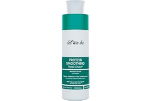 Let Me Be Ekologisk Keratinbehandling Protein Smoothing, Formaldehydfri | Brasiliansk 1-stegsapplicering och anti-frizz för frissigt hår - Upp till 6 månader rakt, mjukt och glansigt resultat - 500ml