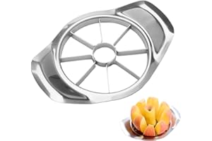 COACOM 1 coupe-pomme en acier inoxydable, un outil qui permet de couper et de dénoyauter les pommes, les poires, les pêches et autres fruits.