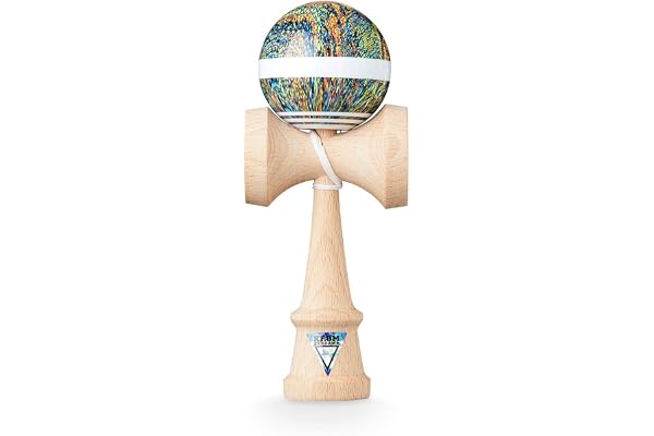 KROM Kendama leksak – Noia 5 – förbättra dina kognitiva förmågor – förbättra balans, reflektioner och kreativitet – Kendama modell Pro gjord för nybörjare och experter
