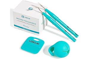 LOKLIK Kit de Herramientas de Deshierbe para Manualidades con Vinilo y Accesorios con Colector de Residuos