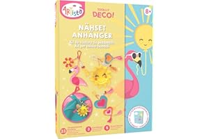 ARTISTA 9301954 Nähset Anhänger, DIY-Kit für Kinder, Bastelset ab 8 Jahren
