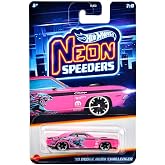 Hot Wheels Neon Yarış&ccedil;ılar HLH72-70 DODGE HEMI CHALLENGER JBY98