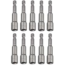 Fixinus Magnet-Steckschlüssel 13 Mm – 1/4 Zoll Sechskant, Für Akkuschrauber & Bohrer