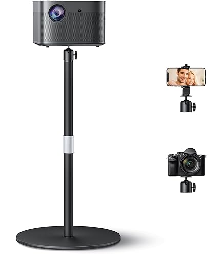 Treppiedi Da Tavolo Benaton Per Proiettore - Mini Tripod Con Testa A Sfera 360&deg;, Altezza 20cm