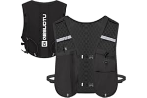 NHCUIJUN Adjustable men's and women's ultra-lightweight breathable reflective hydration backpack ， ideal for outdoor cycling, marathon, running and hiking