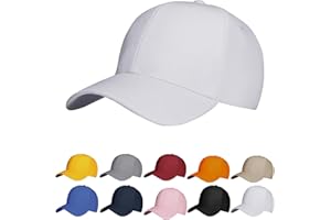 NebulaGlam Casquette de Baseball, Anti-Soleil Coton Baseball Cap, Casquette de Baseball Réglable Unisexe pour Les Entraînements de Course et Les Activités de Plein air Toutes
