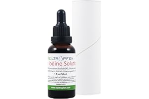 7% Solution iodo-ioduree selon Lugol 30 ml | 21% Formulation liquide | Fabriqué avec 7 pour cent d'iode et 14% d'iodure de potassium | Heiltropfen®