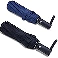 NPCQUN Travel Essentials Umbrella Windproof Compact Collapsible Light, Automatic, Strong and Portable, Wind Resistant, Folding Small Umbrella for Rain