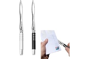 BAVOOTY Tagliacarte in Acciaio,Tagliacarte in Metallo,Tagliacarte da Scrivania,Coltello per Buste,Coltello Tagliacarte Vintage,Tagliacarte con Manico per Casa,Taglia Carte per Casa Ufficio Scuola,2 Pezzi