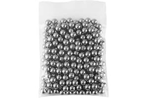 Ball Bearings 200pcs 1/4" Diameter G10 Precision Cartridge Bearing Steel Balls for Hardware Tools and Electrical Appliances