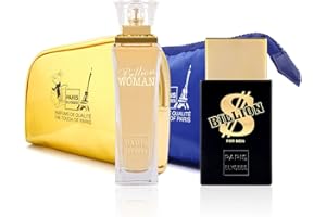 ‎PARIS ELYSEES PARIS-ELYSEES Duo Billion Kisses (Billion $ + Billion Woman) Perfume Set with Gifts