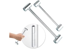 BLYEMICHDI 2 Pezzi Strumento di Regolazione della Cerniera, Clé de Réglage de Charnière à Double Tête, per Cerniere Porte, per Porte Antincendio, Convient Au Diamètre Intérieur 14, 18, 23, 25 mm