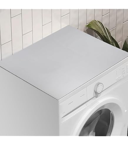 Waschmaschinenauflage Rutschfest 50x60cm - Silikon Abdeckung Für Waschmaschine & Trockner