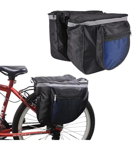Amazon Bolsa Trasera Bicicleta Alforjas Bicicleta Bolsa Trasera