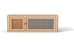 THE HUTCH COMPANY Indoor Stackable Hedgehog, Rabbit, Guinea Pig, Chinchilla, Gerbal, Hamster Hutch (3ft)