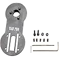 vanpro DIY Electric Skateboard 50,63 Series brushless Motor Mount(Snow Black, Pack of 1)