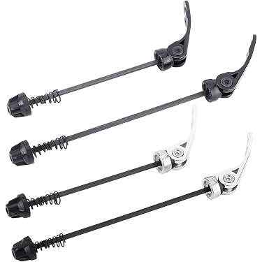 PATIKIL 2 Morsetti Reggisella Per Bici, Diametro 28,6 Mm, In Lega Di Alluminio, Rilascio Rapido A Bullone, Per MTB, Bici Da Strada E Pieghevoli, Nero