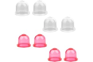 NQEUEPN 8pcs Poire d'Amorçage Carburateur, Ampoules d'Amorçage de Carburateur de Remplacement Ampoule d'Amorçage de Carburant Compatibles avec Zama et pour Tondeuse à Gazon Souffleur à Essence