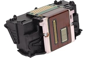 ciciglow Druckkopf-Ersatz, QY6-0089 Einfacher Schwarzer Druckkopf mit Schutzhülle, Hochauflösende Druckköpfe Kompatibel für Canon TS5080/TS6020/TS6080/TS5055 Drucker