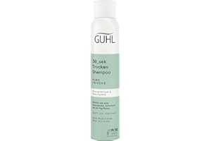 ‎GUHL Guhl 30 sek Trockenshampoo - Pure Frische - Inhalt: 200 ml - Niacinamid & Wasserminze - Effektiv wie eine Haarwäsche - Schonend wie ein Tag Pause - Ohne Rückstände - Ohne Silikone