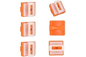 QINCLING 6 Pieces Paper Cutter Replacement Blades, Replacement Cutting Blades Paper Trimmer Blades Paper Cutting Blades Photo Cutter Tools with Automatic Security Safeguard Design for A4 Paper Trimmer Card