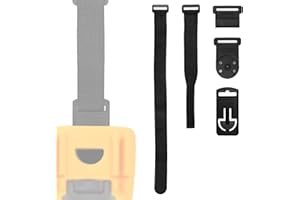LASUROA Kit de Correas Magnéticas para Colgar, Kit de Soporte Magnético Incluye 2 Correas 2 Clips y 1 Soporte Magnético Compatible con el Multímetro Digital Fluke