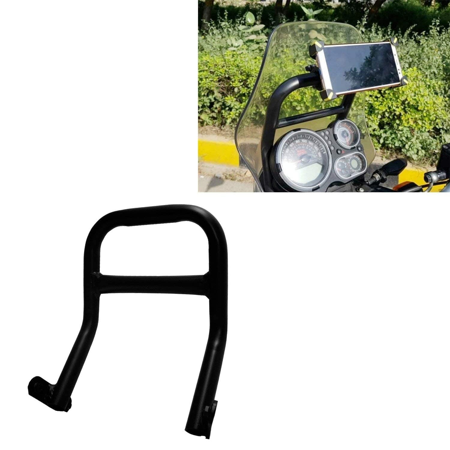 Acube Mart Metal GPS,Mobile Mount Bar for R E Himalayan BS3, BS4