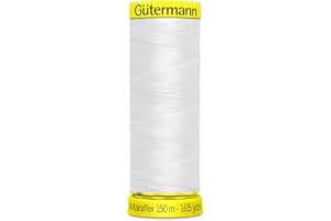 GÜTERMANN Guetermann Maraflex Filo 150 m, Bianco, Poliestere, Taglia Unica