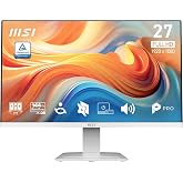 MSI 27" PRO MP273W E14A, Kurumsal Monit&ouml;r, FHD, 16:9, Flat, IPS, 144Hz, 1ms (MPRT), FreeSync, Beyaz
