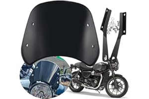 Heigoal Pour Triumph Speed Twin Street Cup Scrambler Twin Bonneville T100 T120 Pare-brise Déflecteur Protecteur Pièces Détachées