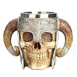 Gothic REALM] cada taza es hecha a mano artesanal, cada taza es unica y diferente de otros, color, tal vez un poco diferente de la foto, esta taza le llevara de vuelta a tiempos medievales, imaginar beber cerveza con el, te sentiras como tu eres el valiente caballero, el Gran Señor, realmente interesante!