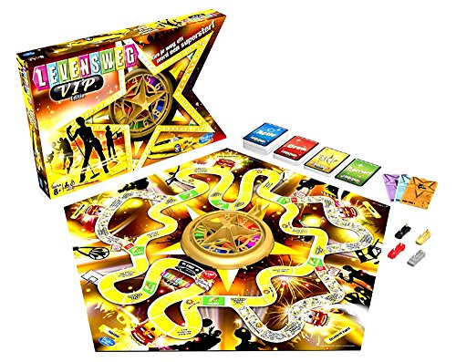 Preisvergleich Produktbild Hasbro - Levensweg VIP Editie / Spiel des Lebens Superstar Edition - Sprache - Niederländisch / Belgisch