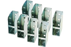 Systafex® 8X Spriegel Spriegellasche Einstecktasche verzinkt Spriegeltasche Planenaufbau 30mm