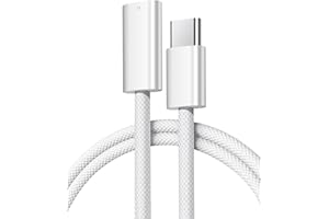 Seminer USB C to Pencil Cable for Apple Pencil 1st Generation(1.64FT), Lightning Female to USB-C Male for iPad 10th/11th Gen, Supports Bluetooth Pairing