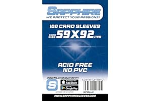 Red Glove - 100 Sapphire Sleeves Blue 59x92 SPBLUE