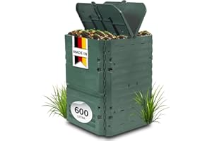 GARANTIA Thermo-King Komposter 600 Liter grün - Komposter Garten, Schnellkomposter, Abfall & Recycling, Biomüll, Komposteimer, Thermokomposter, Garten, Schnellkomposter Garten, Kompost