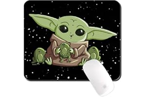 ERT GROUP Oryginalna i oficjalnie licencjonowana przez Star Wars podkĹ‚adka pod mysz, wzĂłr Baby Yoda 014, podkĹ‚adka antypoĹ›lizgowa komputerowa, prostokÄ…t 220mm x 180mm