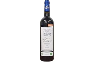 CHATEAU CHAVRIGNAC Château Chavrignac - Grand Vin de Bordeaux Rouge AOC Bio - Cuvée Bacchus 2020- Cultivé en Biodynamie - Cabernet Sauvignon - Bouteille de 75cl