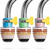 IONIX Multilayer Carbon Activated Dust and Chlorine Remover Water Softener for Kitchen Sink and Bathroom Wash Basin Tap Water