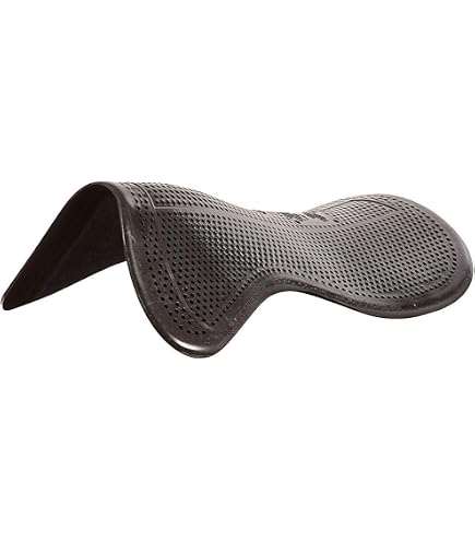Coussin En Gel Acavallo Western Dri-Lex - Épaisseur 10 Mm, 45x35 Cm - Pour Selle Western, Confort Dos
