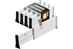 Cinnani regulowane przegródki do szuflad 4