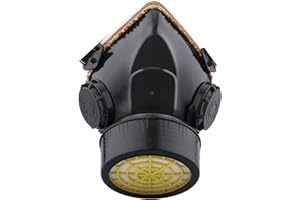 ZOKBOM Safety Dust Face Cover, Reusable Half Mask Dust Respirator, Anti-Dust Spray Paint Mask Respirator with Filter,Industrial Dust Face Mask for Painting Dust Particulate