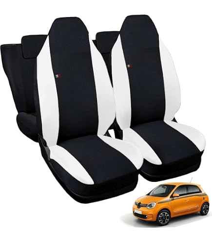 Housse De Frein à Main Pour Renault Twingo / Twingo RS (2019-2024) - Cuir PVC, Couleur Blanc