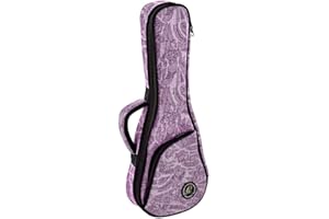 ORTEGA GUITARS Ortega Gigbag Denim Look - Funda para ukelele soprano, Morado, OUB-SO-PUJ