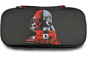 WONDEE Custodia per Nintendo Switch, Switch Oled e Lite STAR WARS Darth Vader con protezione interna per lo schermo e spazio per 10 giochi - Custodia Protettiva Nintendo Switch, Star Wars Regali