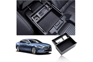 ‎YEE PIN YEE PIN Mazda 6 2018-2022 2023 Mittelkonsole Handschuhfach für Armlehne Mazda 6 gj Organizer Aufbewahrungsbox Mit Rutschfestermatte Mazda 6 2022